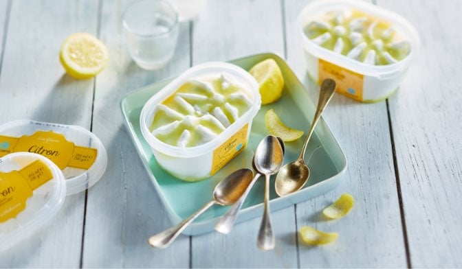 Glace citron façon Limoncello à l'italienne — vue 2
